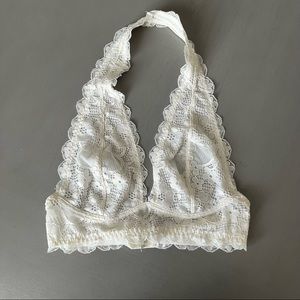 Free People Galloon Lace Halter Bra